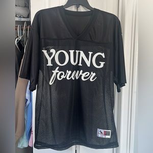 Nessa Barrett Young Forever Football Jersey